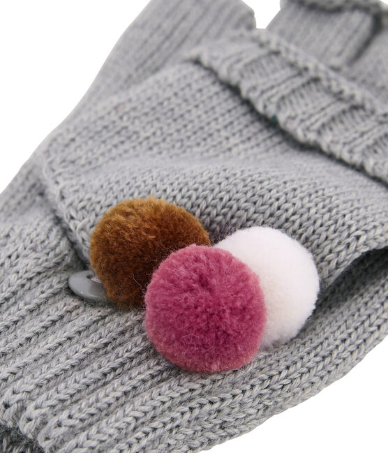 Girl's gloves SUBWAY CHINE grey