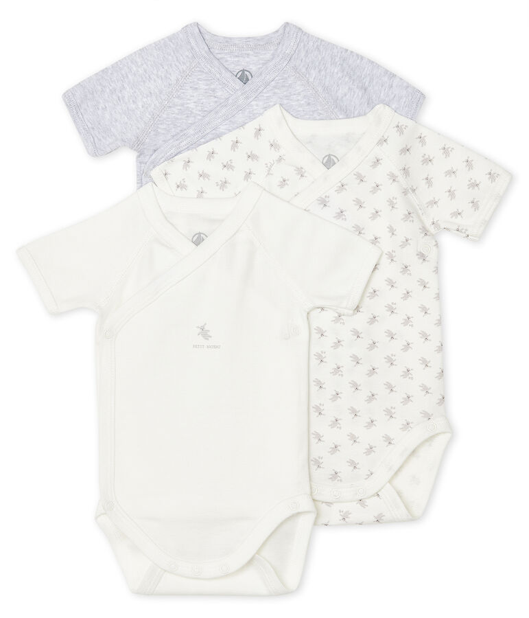 Short-Sleeved Newborn Bodysuit - 3-Piece Set variante 1