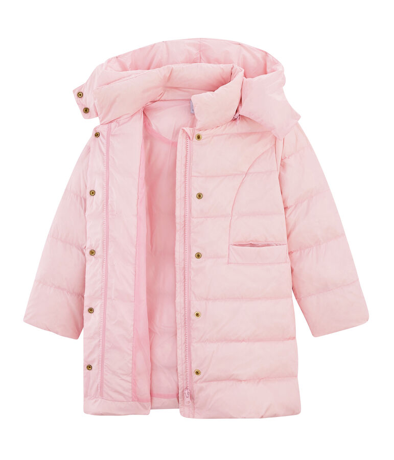 Girls' Feather and Down Coat pink