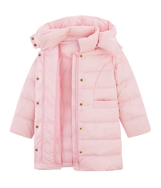 Girls' Feather and Down Coat FLEUR CN pink
