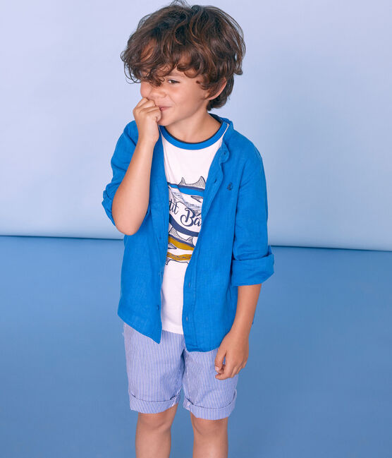 Boys' Shirt RIYADH blue