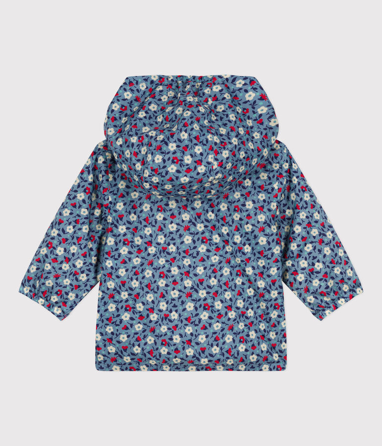 Babies' Recycled Polyester Windbreaker blue/multicolor