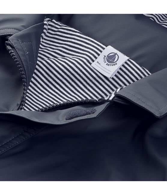 Unisex Iconic Raincoat SMOKING blue