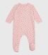 Babies' printed brushed fleece pyjama suit