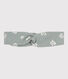 Bandeau bébé en gaze de coton imprimé fleurs