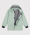 Children's unisex iconic recycled raincoat HERBIER green