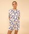 Women's Paris Cotton Short Pyjamas AVALANCHE white/MULTICO