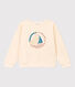  Girls' fleece sweatshirt