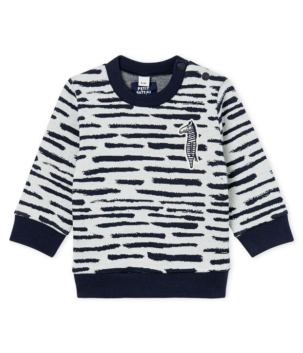 Unisex Babies' Sweatshirt by Jean Jullien white/DASH