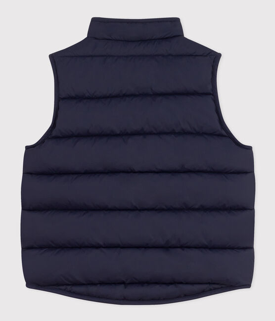 Children's Sleeveless Quilted Padded Jacket SMOKING blue