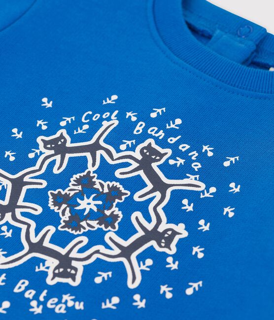 Babies' Fleece Sweatshirt DELFT blue