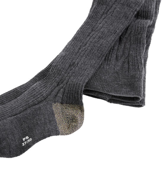 Thermal tights for girls CITY CHINE grey