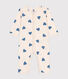 Babies' printed cotton footless pyjama suit