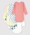 Babies' Cat Pattern Long-Sleeved Bodysuit - 5-Pack variante 1