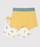 Boys' Mountain Sheep Print Organic Cotton Boxer Shorts - 2-Pack variante 1