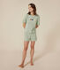 Women's Plain Cotton Pyjama Shorts and T-shirt.