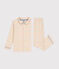 Children's check print cotton pyjamas AVALANCHE white/MULTICO