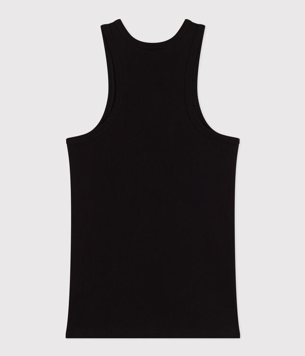 Women's Cotton Vest Top black