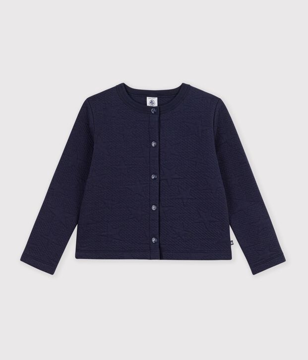 Children's plain cotton cardigan SMOKING