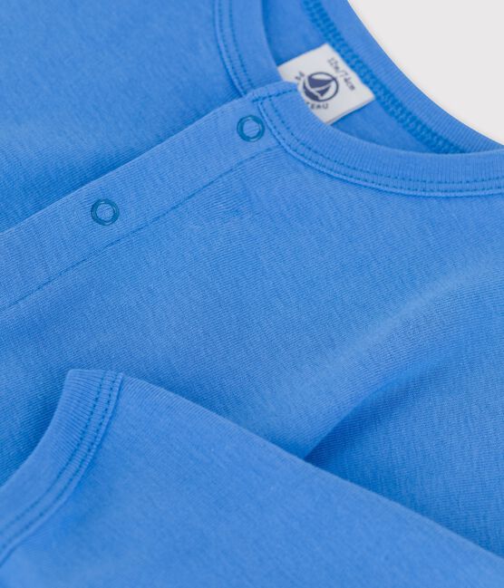 Babies' Cotton Cardigan BRASIER blue