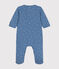 Babies' Cotton Pyjamas BEACH blue/MARSHMALLOW