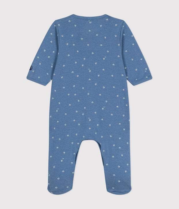 Babies' Cotton Pyjamas blue/white