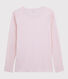 Women's wool and cotton blend T-shirt