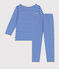 Babies' stripy tube knit pyjamas PERSE /AVALANCHE