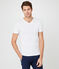 Men's short-sleeved v-neck t-shirt ECUME white