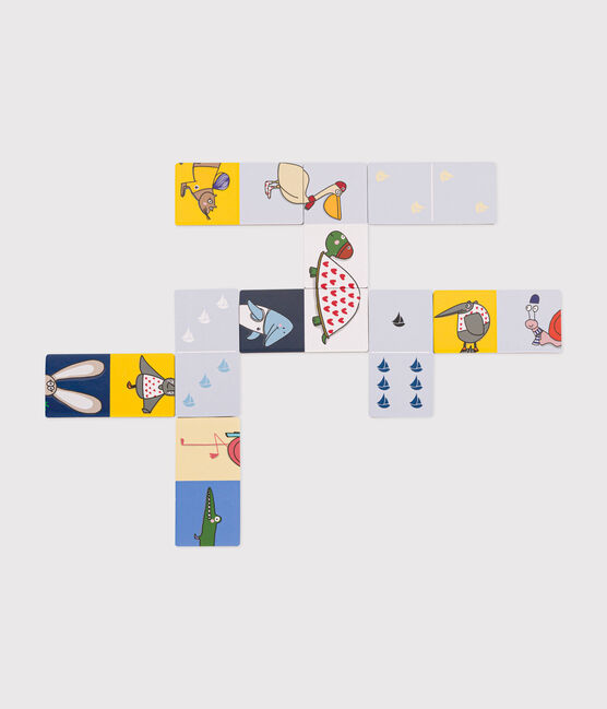 Domino-Puzzle Game – Djeco x Petit Bateau variante 1