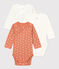 Long-Sleeved Wrapover Cotton Bodysuits - 3-Pack variante 2