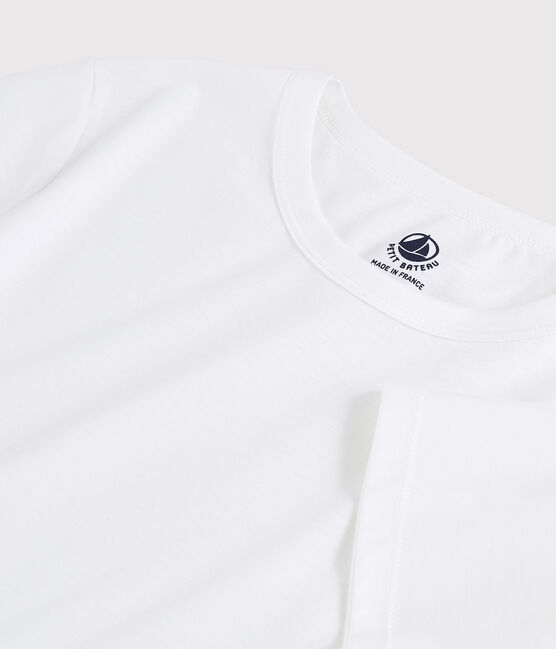 Women's Sea Island cotton T-shirt MARSHMALLOW white