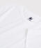 Women's Sea Island cotton T-shirt MARSHMALLOW white