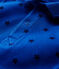 Baby Boys' Long-Sleeved Polo Shirt with Collar LIMOGES blue/SMOKING blue