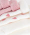 Pack of solid-color lightweight terry cotton baby socks multicolor