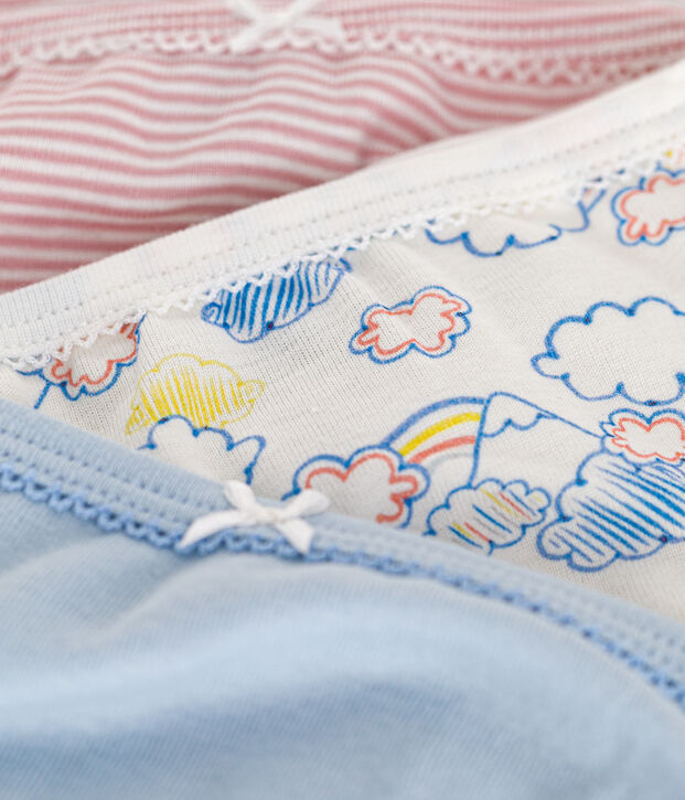 Children's Cotton Rainbow Knickers - 3-Pack multicolor
