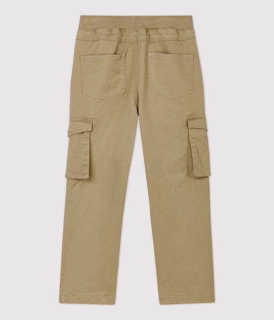 Unisex Children's Regular Gabardine Trousers JERRYCAN beige