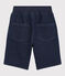 Boys' Denim Bermuda Shorts DENIM BLEU FONCE blue