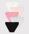 Women's Weekday Fine Cotton Briefs - 5-Pack Variante 3 PACK