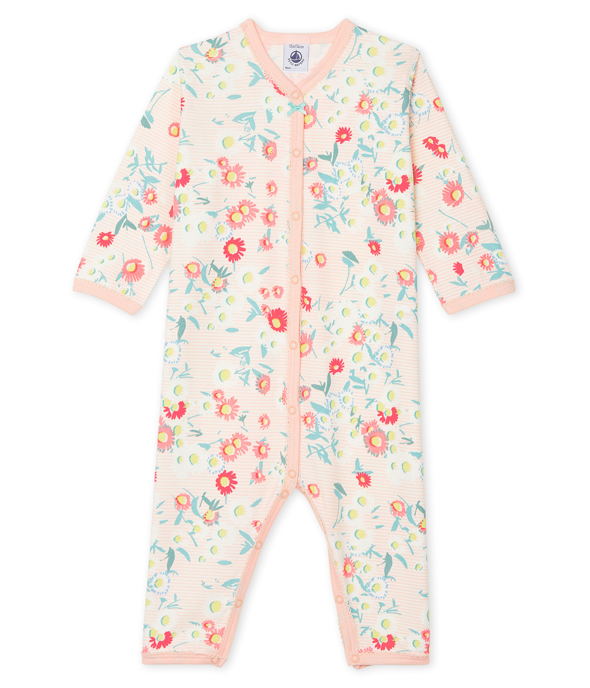girls footless sleepsuits