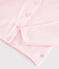Girls' Cotton Knit Cardigan MINOIS pink