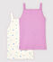 Girls' Cotton and Linen Blend Strappy Tops - 2-Pack variante 1