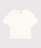 Women's Boxy Cotton T-Shirt MARSHMALLOW white