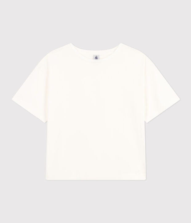 Women's Boxy Cotton T-Shirt white