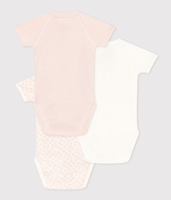 Babies' Wrapover Short-Sleeved Bodysuits - 3-Pack variante 2