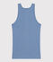 Women's Iconic Cotton Vest BEACH blue