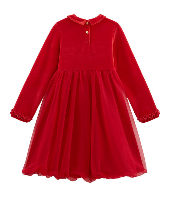 Girls' Dress TERKUIT red