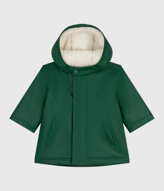 Babies' warm sherpa-lined raincoat WILLOW