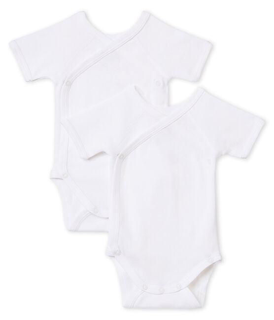 Newborn Babies' Short-Sleeved Bodysuit - Set of 2 variante 1