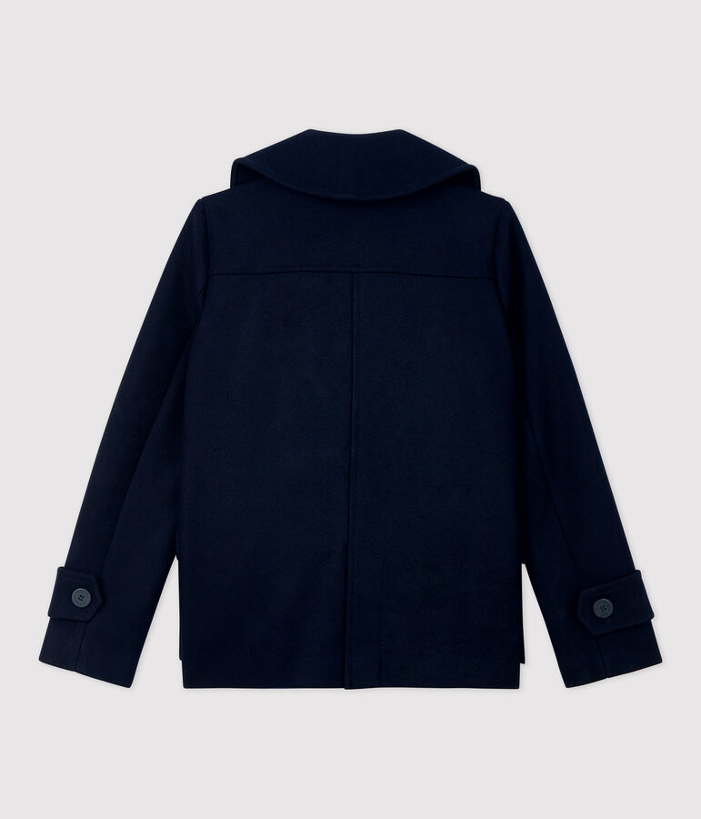 Women's Wool Peacoat blue
